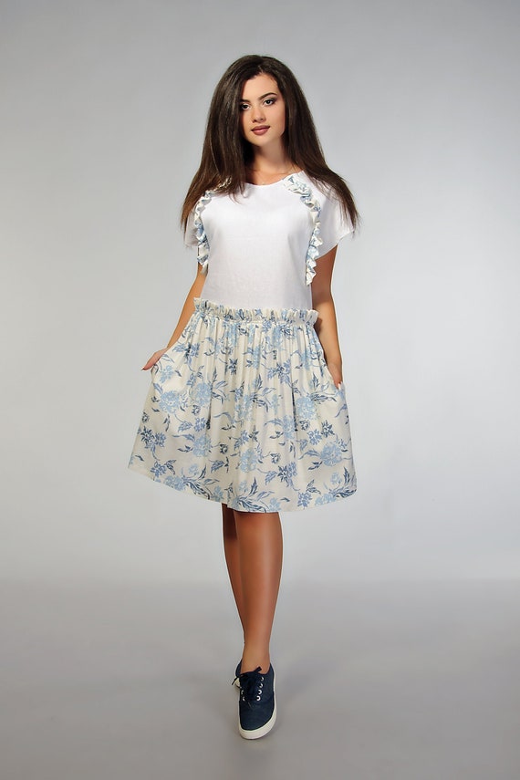 m and s linen dresses