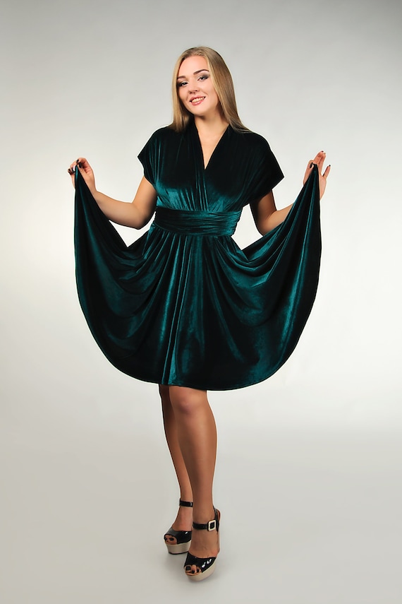 green velvet infinity dress Fay main image 0