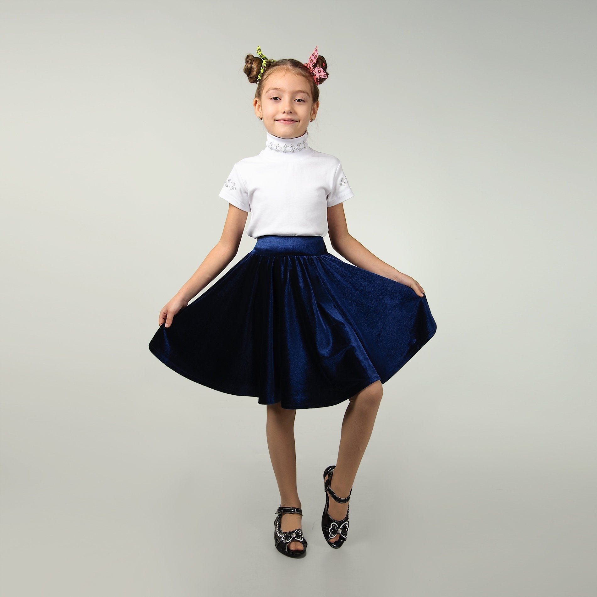 Full velvet skirt hotsell