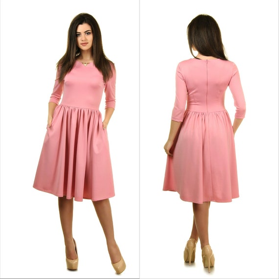 Long Sleeves Jersey Bridesmaid Dresses, Affordable Wedding Guest Dresses Long Sleeves Jersey Bridesmaid Dresses, Affordable Wedding Guest Dresses