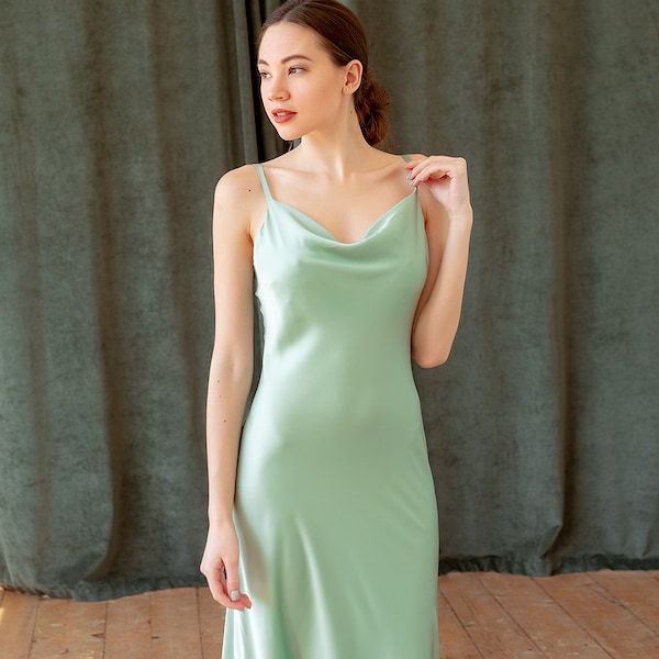 Mint Green Bridesmaid Dress Etsy