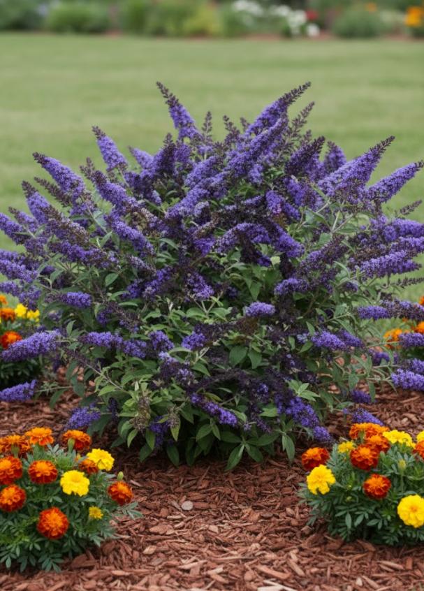 Buddleja Fragrant Purple Buddleia • Butterfly Bush Live Plant • Pollinator Compact ...