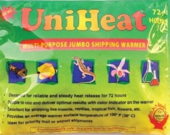 Heat Pack for shipping plants in cold regions.