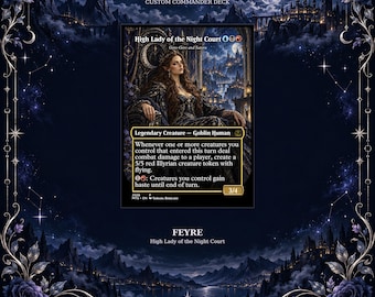 ヴォージャ、議事会の顎 エルフとウルフ 部族マジック MTG カスタム