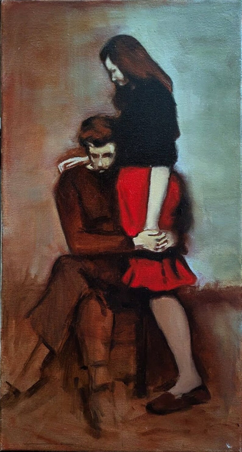 Consolation by Raphael Soyer (master Copy) - Etsy