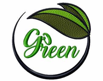 Machine Embroidery Design - Go Green Collection #03