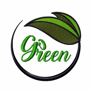 Machine Embroidery Design - Go Green Collection #03