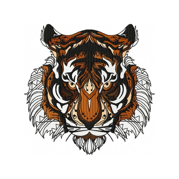 machine embroidery design detailed