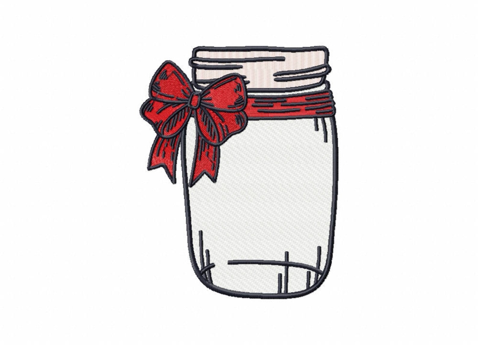 Machine Embroidery Designs Canning Jars Collection of 6 Etsy