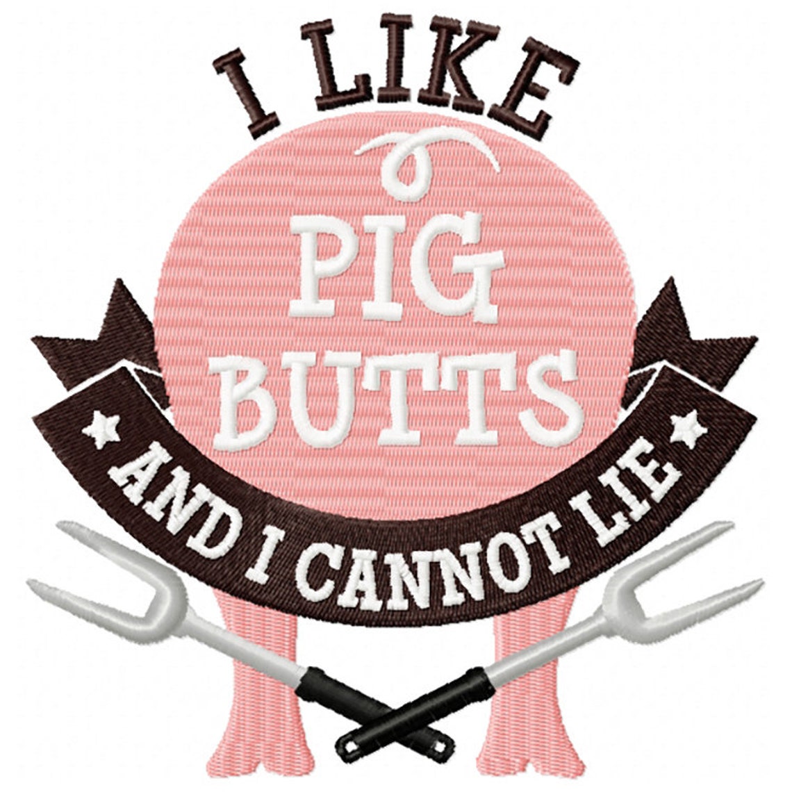 Machine Embroidery Designs Funny BBQ Collection of 6 Etsy