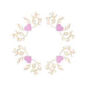 Wedding Borders Collection #01 Machine Embroidery Design