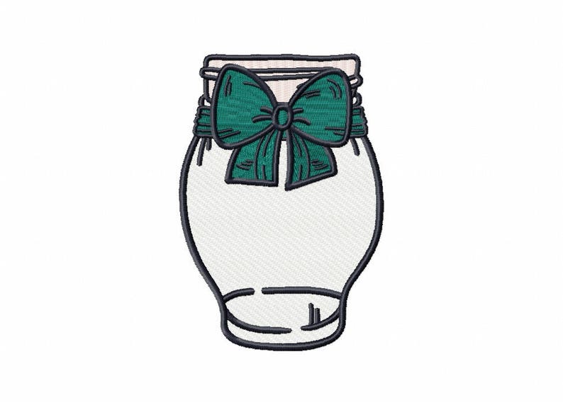 Machine Embroidery Designs Canning Jars Collection of 6 Etsy