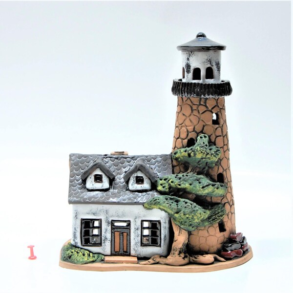 Lighthouse Candle Holder Etsy