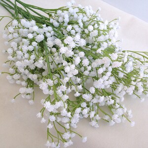 White Baby's Breath Faux Babys Breath Artificial - Etsy