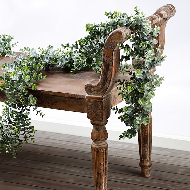 8foot Eucalyptus garland eucalyptus table runner mantle Etsy