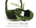 Moss flower girl basket, greenery wedding, moss basket, greenery wedding, greenery wedding decor, easter decor