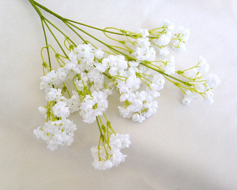 Silk Baby's Breath artificial faux Baby's Breath Etsy