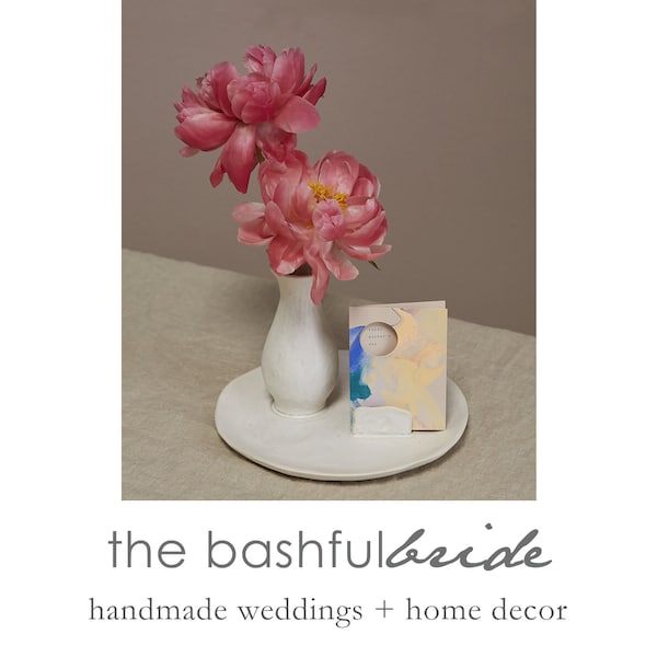 Mini Vase Place Card Holder Etsy