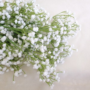 White Baby's Breath Faux Babys Breath Artificial - Etsy