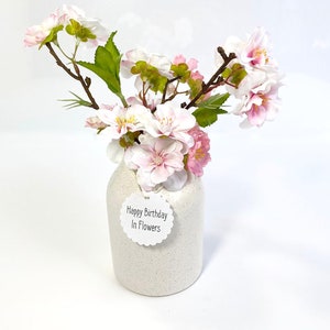 Birth Flower March, cherry blossom, Flower Arrangement, Birthay gift, birthday wishes, birth flower bouquet, birthday ideas. image 4