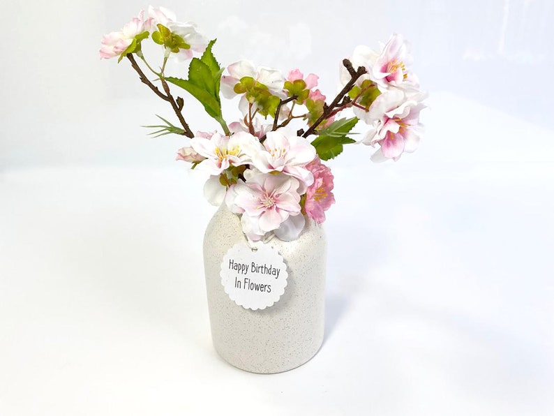 Birth Flower March, cherry blossom, Flower Arrangement, Birthay gift, birthday wishes, birth flower bouquet, birthday ideas. image 4