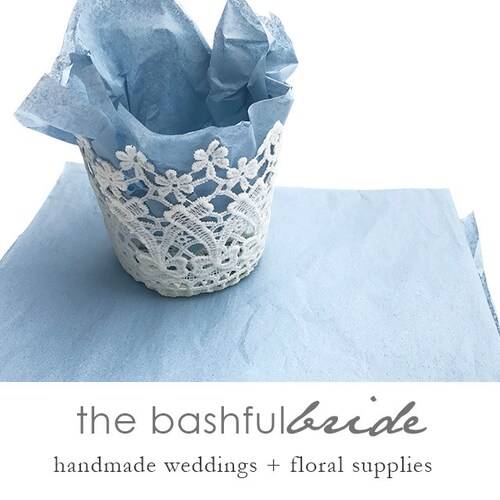 Smokey Antique Blue Tissue Paper Dusty Blue Antique Blue Etsy