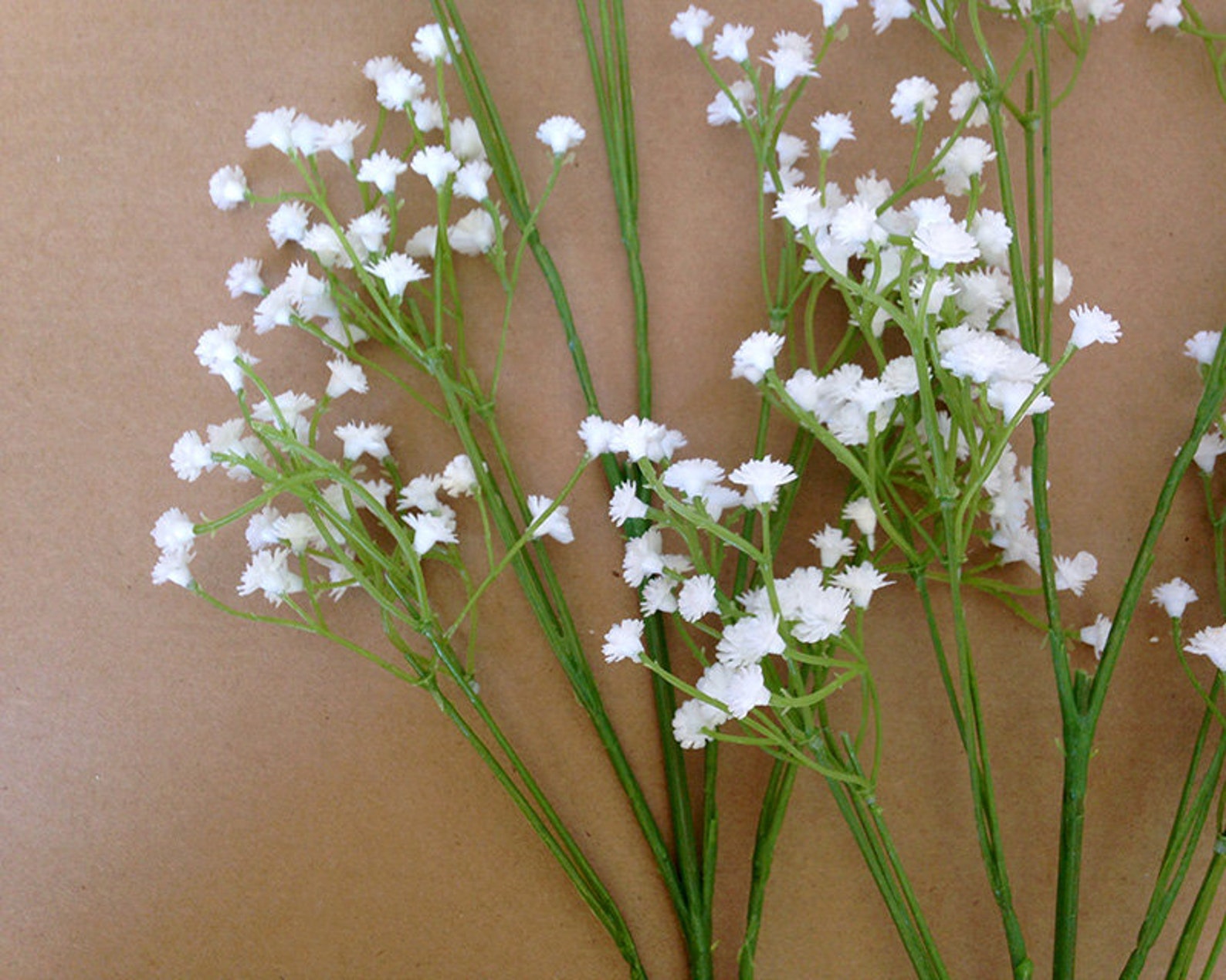 White Baby's Breath faux Babys Breath artificial Etsy