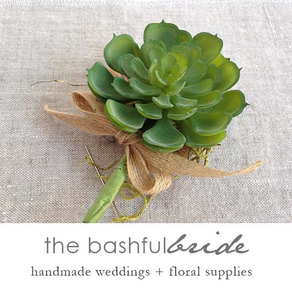 Succulent wedding, boutonniere, echeveria boutonniere, mens wedding boutonnieres, rustic boutonniere, greenery boutonniere, greenery wedding