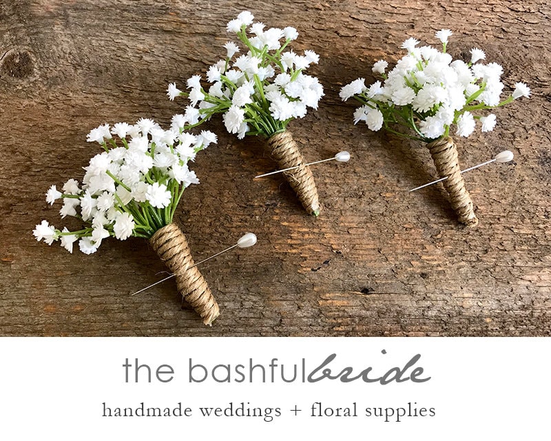 Baby S Breath Boutonniere Baby Breath Corsage Etsy Nederland