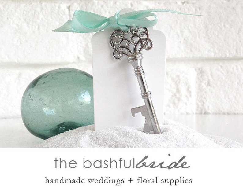 Beach Wedding Favor For Guests 20 Colors Skeleton Key Etsy