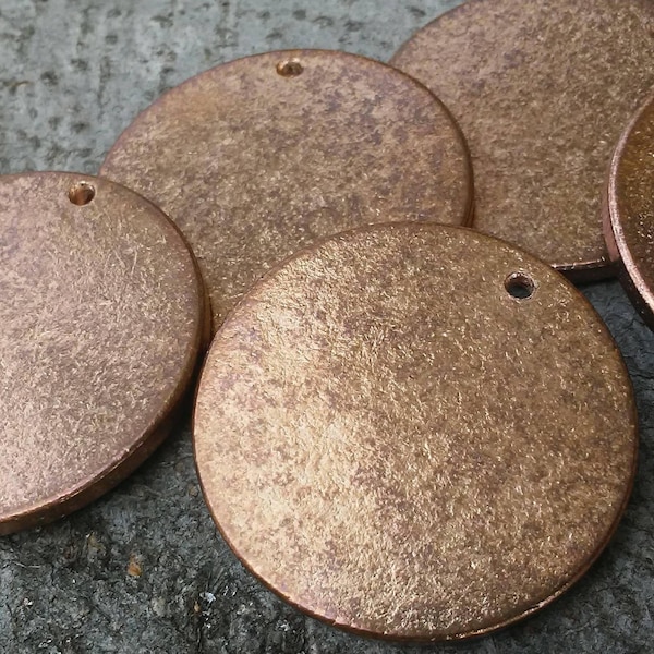 Large, Bronze Circle Blanks, Metal Stamping Blanks, Keychain Blanks, Bronze Washers, Bronze Metal Blanks, Jewelry Blank,