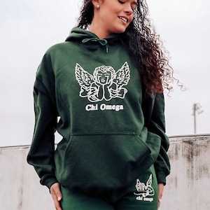 Green angel sweatshirt clearance