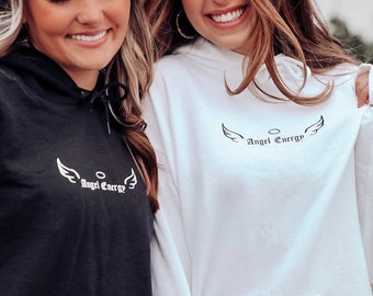 Angel Energy Sweatshirt / Pi Beta Phi Sorority Hoodie / Angel Hoodie / Tri Delta Kappa Delta Chi Omega Gamma Phi Beta Pi Phi Angel Hoodie