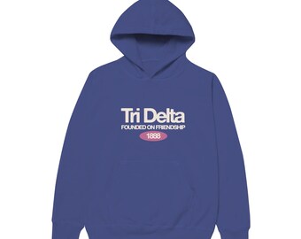 Custom Sorority Sweatshirt / Chi Omega Hoodie / Zeta Tau Alpha / Gamma Phi Hoodie / Sorority Sweatshirt / Tri Delta Sweatshirt / Big Little