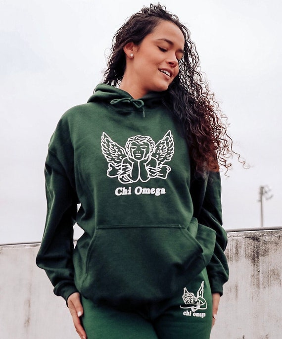 Green angel sweatshirt sale