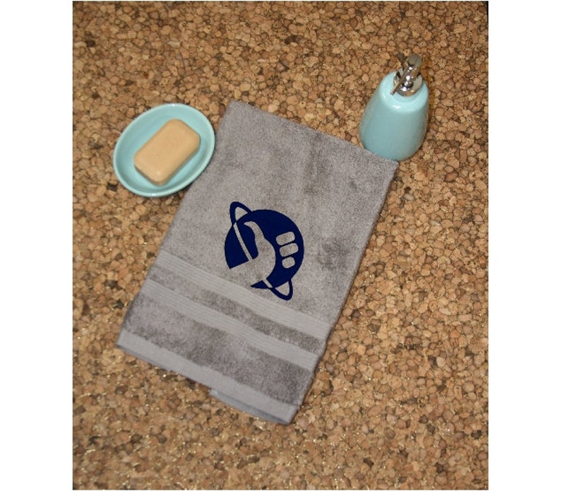 Hitchhiker's Guide to the Galaxy Dont Panic hand towels Etsy