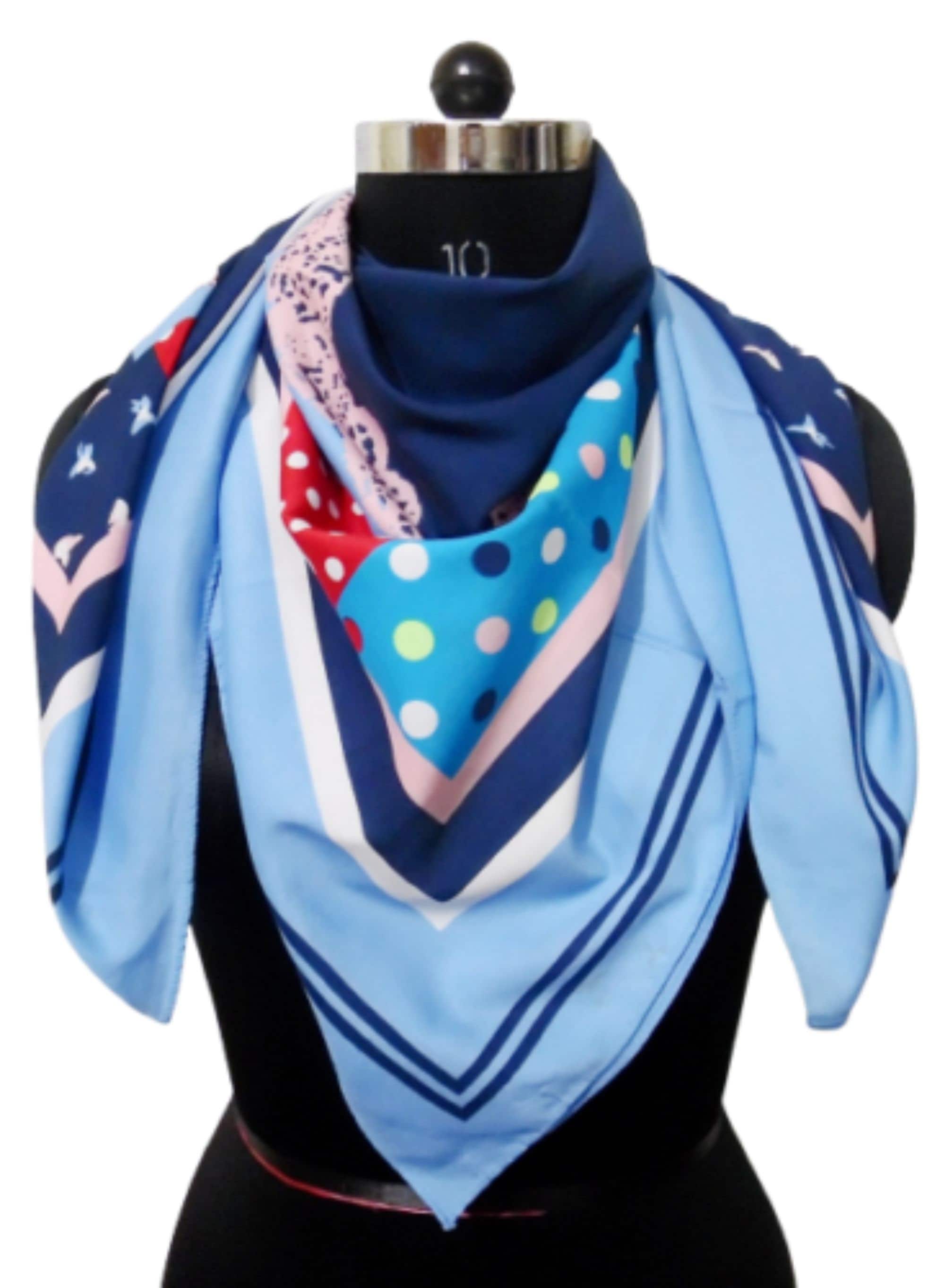 OUDQFCJ Matrosen-Set - 2 Mützen & 2 Schals Im Navy-Look