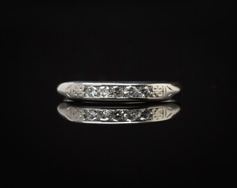 ladies palladium wedding rings