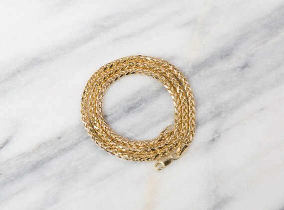 14K Franco Link Chain, Gold Franco Link Chain, Fra