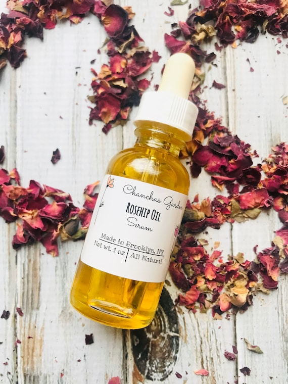 Rose Facial Serum Rosehipseed Oil Facial Oil Facial Etsy