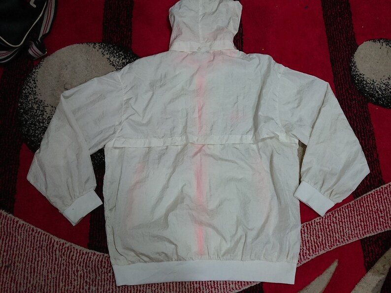 free shipping Vintage kappa windbreaker embroidered size jaspo o fits to size L