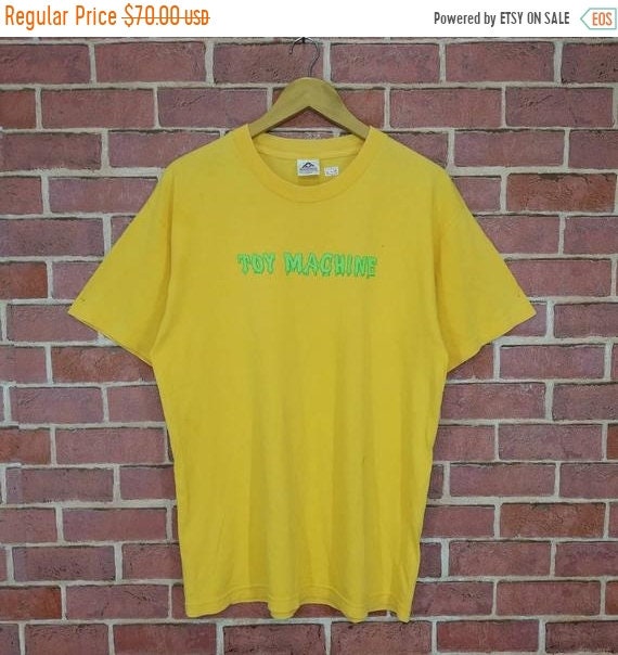 Vintage Toy Machine Skateboards Style Skatewear T-