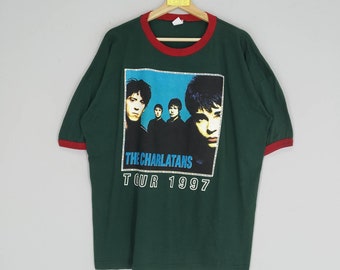 the charlatans some friendly Tシャツ 90s Vintage 90s Single Stitch