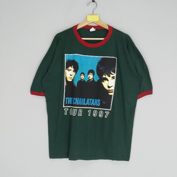 Vintage 90s 1997 the Charlatans English Rock Band Britpop Big 