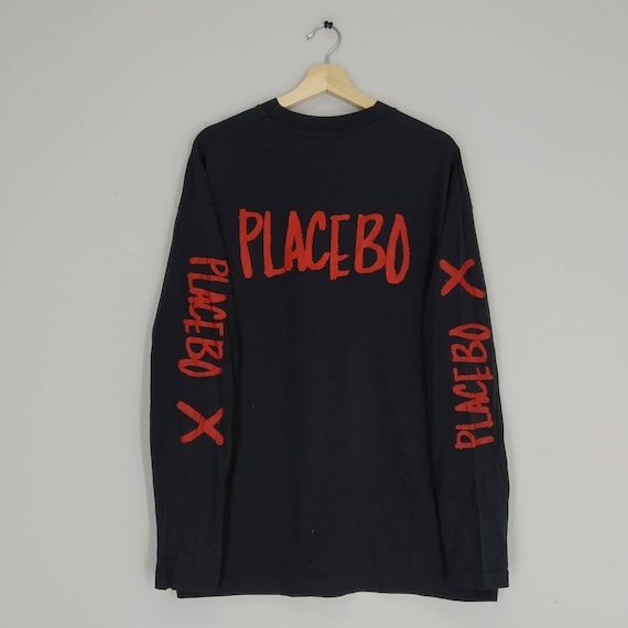 Rare!! Vintage Placebo British Rock Band Longsleeve Alternative