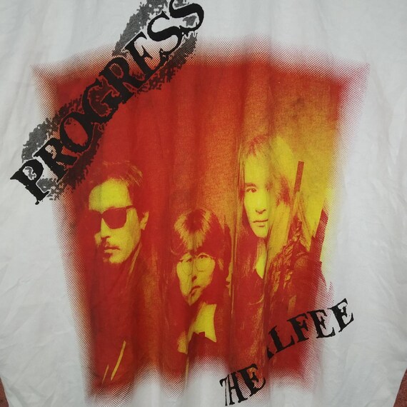 Vintage 90s The Alfee Japanese Folk Rock Band Promo M… - Gem