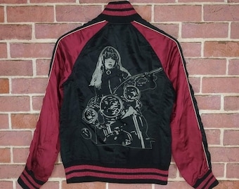 Hysteric Glamour Embroidery Style Souvenir Sukajan Jacket Japan Small Size
