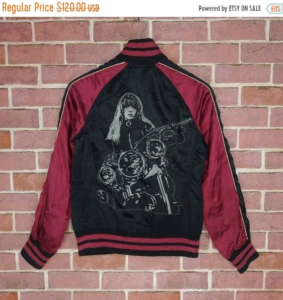 Hysteric Glamour Embroidery Style Souvenir Sukajan Jacket   Etsy