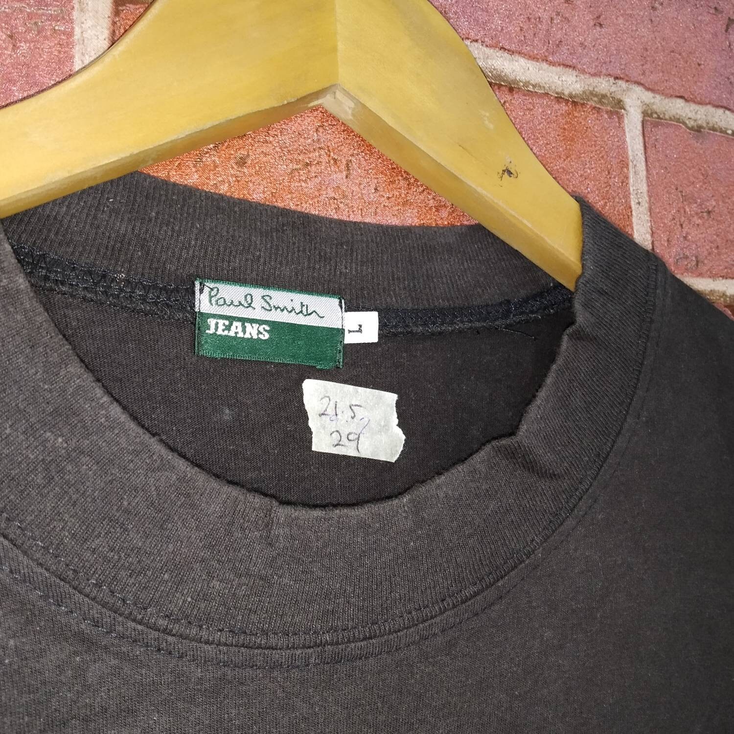 Vintage PAUL SMITH JEANS Collection Striped Polo Tee Shirt Top London Designer main image 0