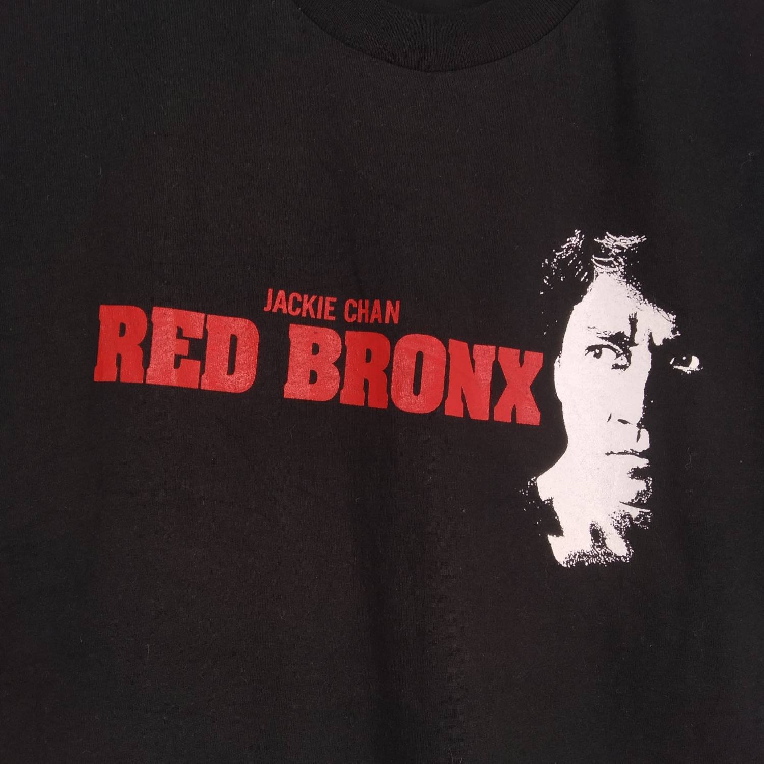 ビンテージジャッキーレッドブロンクス Tシャツ ジャッキーチェン 古着 映画 M Yahoo!オークション - レッドブロンクス ロンT Tシャツ